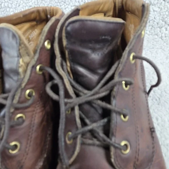 Filson Uplander Chukka Boots Brown Leather Men's 9 EE‎ Moc Toe 904 - Picture 7 of 16